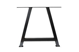 For just $64, the peak 10 product would make for a cool industrial dining table, and with so many color options, you can make these furniture legs feel much more expensive than they really are. A Frame Metal Table Legs Set Diy Build Your Own Aframe Designer Table Metal Table Legs Metal Table Frame Metal Table