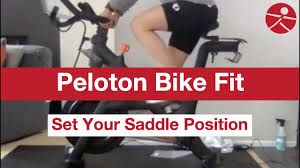What worked for me is treating high cadence out of the saddle efforts almost like being on an elliptical rather than a bike. Peloton Bike Fit Set Your Saddle Position Youtube