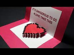 Here is the 'new & improved' valentine popup template as promised. Handmade Valentine Card Ideas For Kids To Make Novocom Top