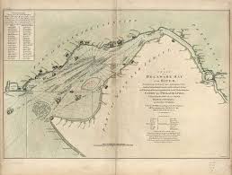 a chart of delaware bay and river containing a full and