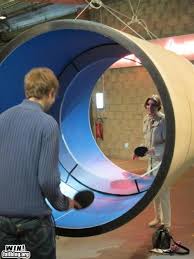 Tube Ping Pong Omg This Looks Like So Much Fun Ping Pong Table Tennis Backyard Games