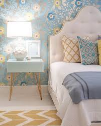 10 Problems Only Renters Understand Solved White Girls Rooms Yellow Girls Room Bedroom Wallpaper Yellow