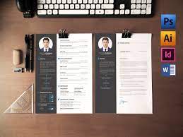 Free professional cv template & cover letter for graphic design & marketing executives. Resume Cv And Cover Letter Free On Behance
