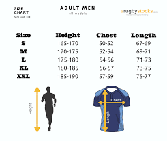 Size Chart Rugbystocks