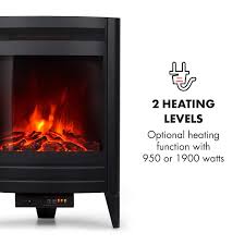 Elecwish electric fireplace insert 36 inch wide in wall recessed and wall mounted electric fireplace heater real flame electric fireplace with touch screen panel and remote control, black. Remote Control Matte Black Klarstein Vienna Electric Corner Fireplace Electric Fireplace With Flame Effect Switchable Heating Function 950 Or 1900 Watts Programmable Weekly Timer Incl
