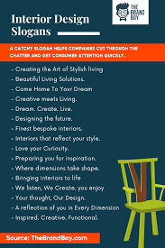 201 Catchy Interior Design Slogans And Taglines