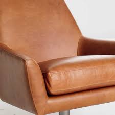 Chair upholstery upholstered chairs chair cushions leather swivel chair leather chairs leather furniture frame crafts occasional chairs taking style cues from midcentury club furnishings, geoffrey combines lush comfort and compact proportions. Lucas Leather Swivel Base Chair