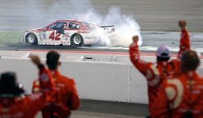 That's how joey races, so he's going to get it. keselowki, who later said something broke in his car, had slowed considerably and was running in the high busch slid down pit road but didn't hit the wall. Ambulance On Pit Road Nearly Ruins Nascar S Race Chattanooga Times Free Press