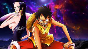 One piece's boa hancock and luffy might not be an official couple, but these romantic fan art pictures suggest maybe they should be. Monkey D Luffy And Boa Hancock Wallpaper 2 By Drumsweiss On Deviantart