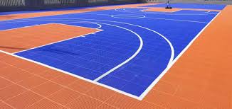 Outdoor Basketball Court Composite Plastic Lattice Outdoor Basketball Court Plastic Lattice Rubber Flooring