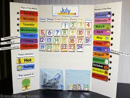 days of the week calendar board printable from abcs to acts