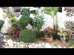 This feeling of contained life force is common in modern landscape design. My Easy Diy Garden Landscaping Small Space Landscaping Pinay Home Youtube