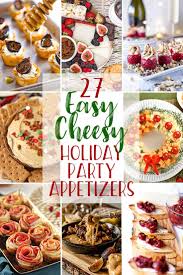 The pink squirrel is another fruity treat that has a bit of a vintage cocktail feel. 27 Easy Cheesy Holiday Party Appetizers The Crumby Kitchen