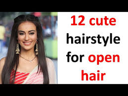 Braid hairstyle with open hair 2. 12 Cute Hairstyle For Open Hair Hair Style Girl Easy Hairstyle Everyday Hairstyle Hairstyle Litetube