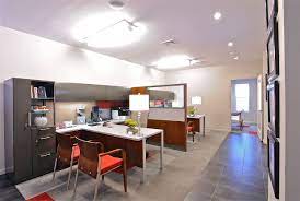 Click to download printable version of this guide. The Design For This Agent S Office Was Inspired By The Solid And Trusted Reputation Of It S Corporate A State Farm Office Corporate Office Design Office Design