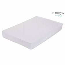 La Baby 3 Mini Portable Crib Mattress Waterproof Walmart Com Crib Mattress Pad Crib Mattress Mattress Pad