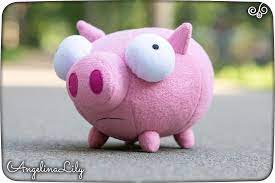 Handmade Rubber Pig Plush Invader Zim Inspired Soft Plushie - Etsy