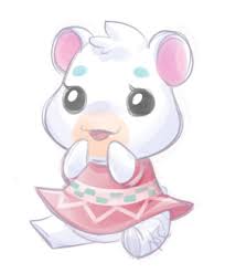 Nikkified Art Flurry Has No Nose Animal Crossing Fan Art Animal Crossing Animal Crossing Music