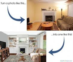 Photoshop Room Makeover Class By Shoot Fly Shoot And The Lettered Cottage Room Makeover Living Room Update Furniture Layout