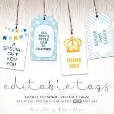 4.8 out of 5 stars 600. Printable Baby Shower Gift Tags Editable Party Favor Labels Etsy