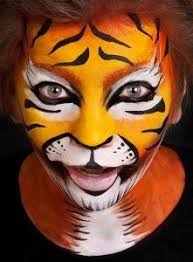 Tiger Kinder Schminken Kinderfasching Basteln Aqua Make Up Shop Kaufen Kids Kinder Schminken Kinder Schminken Tiger Fasching Schminken