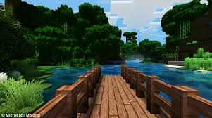Fires graphics • last year. Minecraft To Get Super Duper Graphics Update Daily Mail Online