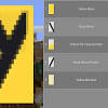 Divide the whole banner into multiple vertical stripes with 4 dyes as shown below: 1