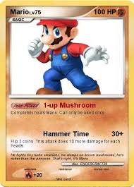 Pokemon Mario 14459 Brown mushroom forest toadstool circle pendant resin necklace.