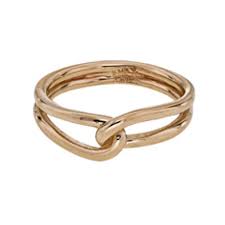Get the Designer Sterling Silver Entwined Ring at Online Store - J.H.  Breakell and Co.
