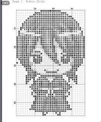 Cross stitch pattern of edward elric from full metal alchemist. Bleach Rukia Kuchiki Cross Stitch Pattern Cross Stitch Cross Stitch Patterns Stitch Character