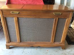 In some cases the cabinet originally cost much more than the radio that was installed inside of it and today these cabinets are valued by antique furniture collectors regardless of what is inside of them. An Old Stereo Cabinet Transformed Into The Anchor Shoppe Facebook