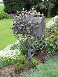 My Curb Appeal Plans Beautiful Mailboxes Mailbox Posts And Mailbox Landscaping Addicted 2 Decorating Unique Mailboxes Mailbox Decor Beautiful Mailbox