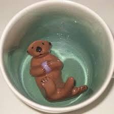 Sea Otter Mug Otter Coffee Mug Sea Otter In Surprise Mug Etsy Sea Otter Animal Mugs Otters