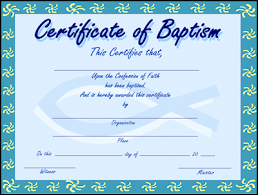 If you want to commemorate the baptism of a loved one, a baby, spouse or family member, you can make our own baptism certificates with our free printable baptism certificate templates. Pin On Children S Sunday School Printables