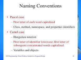 Hungarian notation is an identifier naming convention in computer programming, in which the name of a variable or function indicates its intention or kind, and in some dialects its type. Data Types And Expressions Ppt Download