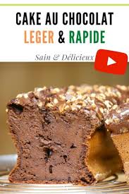 Recette Cake Fondant Au Chocolat Sans Sucre Sans Beurre Chocolat Sain Recette Cake Chocolat Sans Sucre