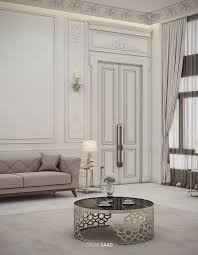 Luxury Classic Villa Interior Design On Behance Dizajn Rabochego Mesta Roskoshnyj Dekor Dizajn Doma