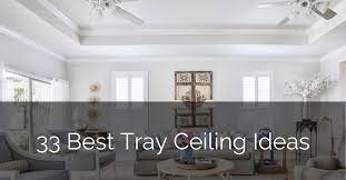 Same white as trim, same gray as walls, interior of tray gray but rest white, or perhaps a totally different color? 33 Best Tray Ceiling Ideas Sebring Design Build Design Trends