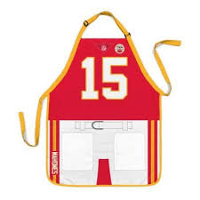 Party Animal Patrick Mahomes Kansas City Chiefs Nfl Jersey Apron Apkc The Home Depot In 2020 Nfl Jerseys Kansas City Chiefs Animal Party