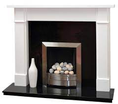 A modern fireplace looks simplistic. White Fire Surrounds White Wooden Fireplaces Buy Direct