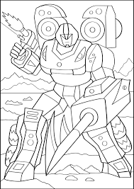 Robot Coloring Pages