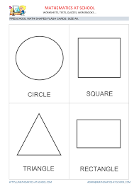Preschool Math Shapes Flash Cards Free Printable Pdf And Jpg Size A4 A6 A8 Preschool Math Flash Card Preschool Worksheets Printable Flash Cards Flashcards