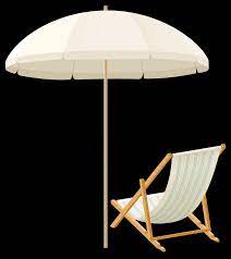 Beach Umbrella With Chair Png Clip Art Best Web Clipart