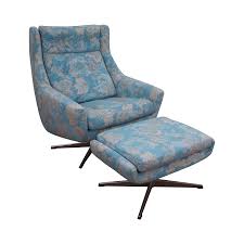 The ottoman pictured matched 2 chairs we had in stock and thus we have included in this listing the chair only. John Stuart Mid Century Modern Chair Ottoman Mid Century Modern Chair Chair And Ottoman Set Chair And Ottoman