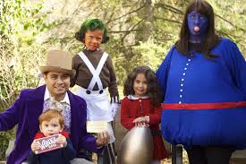 A Wonka Halloween Halloween Kostume Familie Halloween Kostume Gruppe