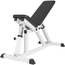 Banc De Musculation Multipositions Blanc Gs004 Adjustablebenchbm 519