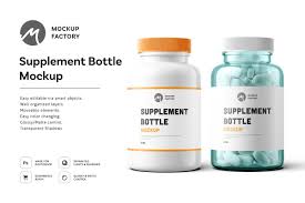 Download 30 Pills Vitamins Bottle Packaging Psd Mockup Templates Decolore Net