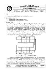 Menurut berbeda hari, nantinya anda akan tetap ditanya mana dokumen impornya dan saya harus bayar yg mana dan lewat apa? Top Pdf Praktik Teknik Digital Labsheet 07 Up Down Counter 123dok Com