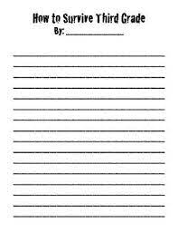And i'm on summer vacation. How To Survive Letter Prompt 3rd Grade Writing Free Writing Prompts Classroom Writing