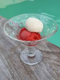 Sorbet A La Fraise Audrey Cuisine Recette Creme Glacee Vanille Sorbet Recettes De Glaces Maison
